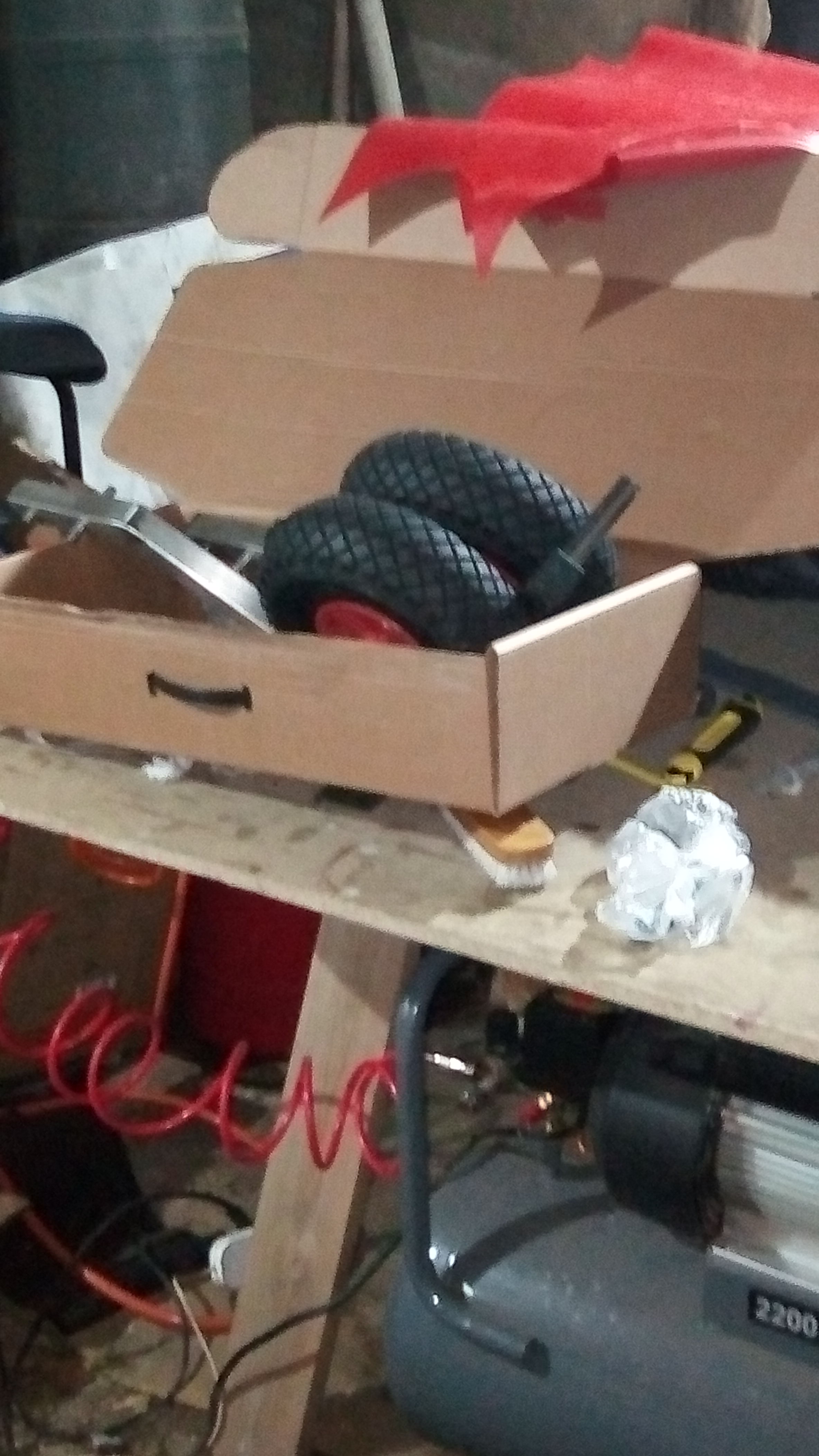 Установка транцевых колес